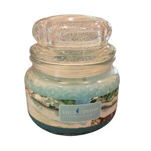 Vintage Gold Canyon Sleigh Ride 8oz Candle Retired Scent Partially Used